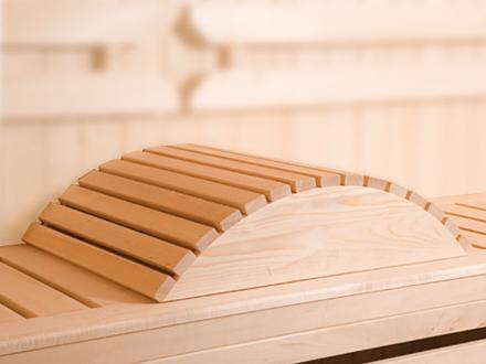 Weka Venenstütze. Softub Schweiz. Weka Saunaprodukte aus naturbelassenem Sauna-Spezialholz